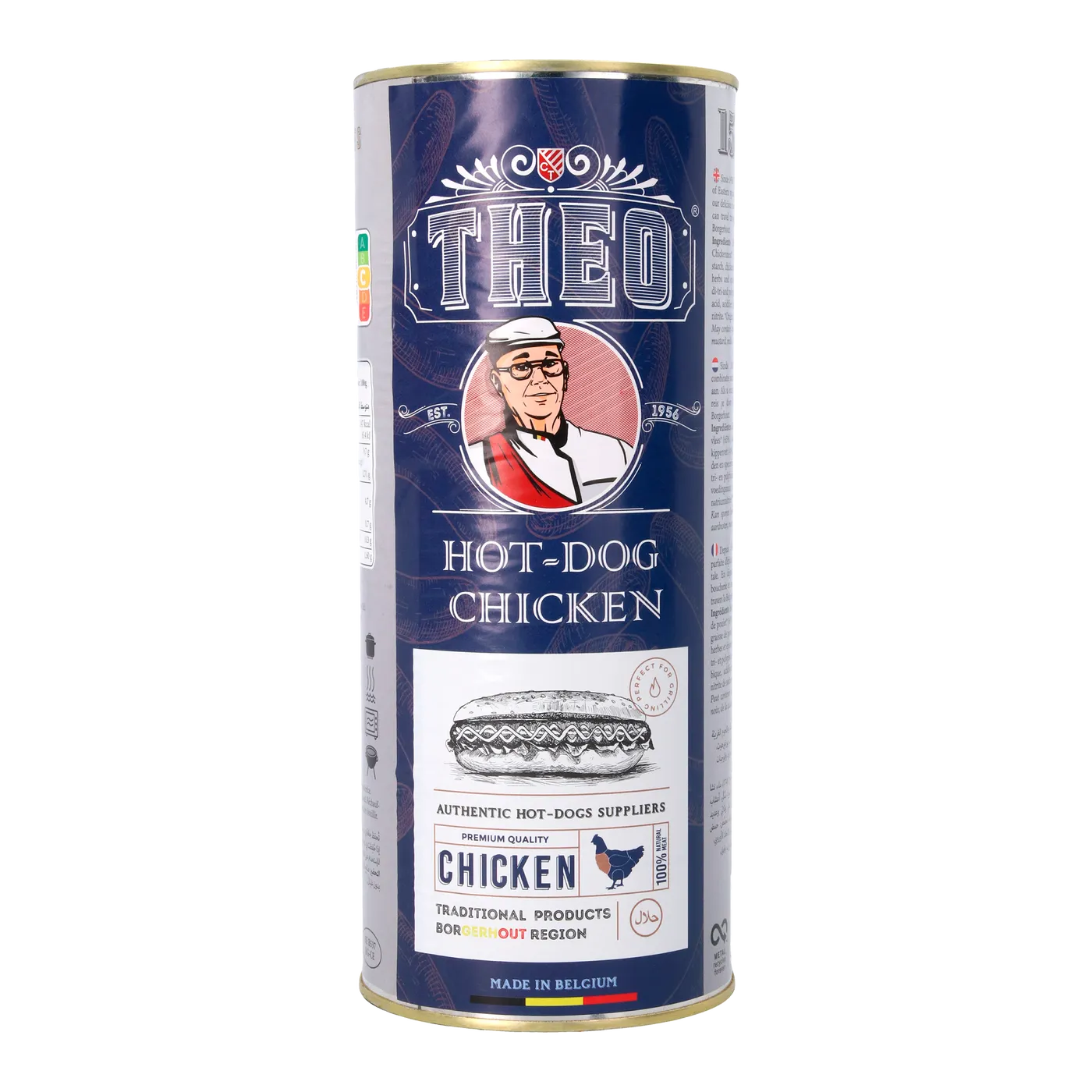 Theo hot-dog chicken